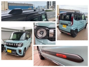 スペーシアギア　展示車・試乗車　あります。外装のご紹介。
